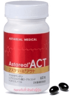 ASTAREAL ACT / ASTAREAL MEDICAL 60 เม็ด รับประกันแท้ นำเข้าจากญี่ปุ่น exp. 03.2026 0 กก.