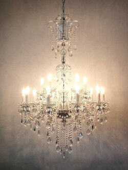 โคมไฟระย้าคริสตัล MD8638-10+5