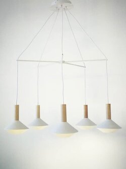 โคมไฟแขวนมินิมอล MORAN-SP5-L WH (No.1)