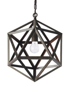 โคมไฟห้อย รุ่น P813/1 สไตล์ลอฟท์ทรงเรขาคณิต