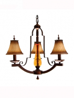 โคมไฟระย้า NS60178/3P ขนาดเล็กสไตล์วินเทจหรู