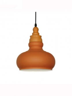 โคมไฟห้อยคลาสสิก 3472/1 (C) อลูมิเนียม สีน้ำตาลอิฐ