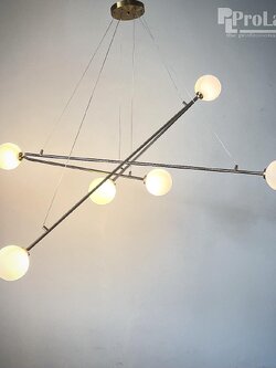 โคมไฟระย้าโมเดิร์นสมดุลเส้นสาย รุ่น P1352