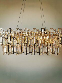 โคมไฟระย้าคริสตัล 3202/D90x35 GD