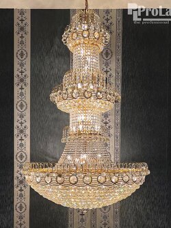 โคมไฟระย้าคริสตัล 7124(D120H180)