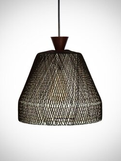 โคมไฟแขวน SP8002/1 ลวดตาข่ายทรงกรวย สไตล์ลอฟท์