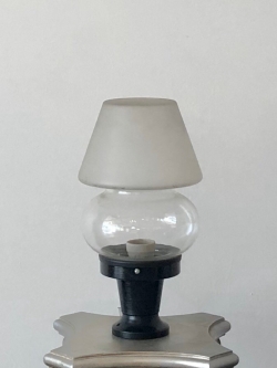 โคมไฟหัวเสา 8นิ้ว หัวเตียงพ่นทราย