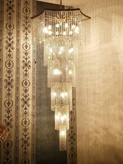 โคมไฟระย้าคริสตัล 8081/33"