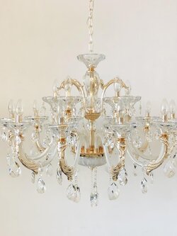 โคมไฟระย้าคริสตัล MD8980-10+5(N)