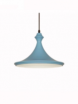 โคมไฟห้อยโมเดิร์น 8469/1A สีน้ำเงิน ดีไซน์เรียบหรู