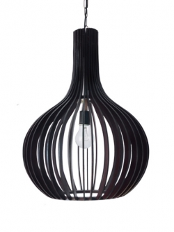 โคมไฟห้อย รุ่น 7999-1L ดีไซน์ไม้ทรงหยดน้ำ สวยงามทันสมัย