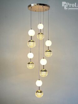 โคมไฟระย้าดีไซน์ลูกแก้ว รุ่น 11793/6