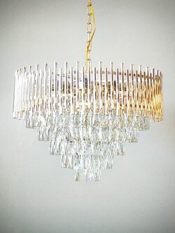 โคมไฟระย้าคริสตัล 8680/D600