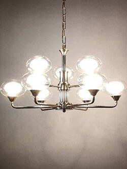 โคมไฟแขวน 5093-6+3 ดีไซน์ทันสมัย สไตล์โมเดิร์น