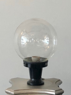 โคมไฟหัวเสา กลม ใส