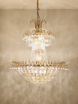 โคมไฟระย้าคริสตัล 5998 (D68H75)