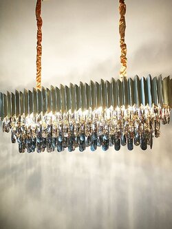 โคมไฟระย้าคริสตัล 5032/1100x300