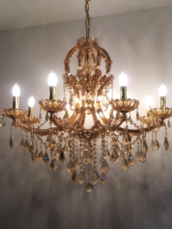 โคมไฟระย้าคริสตัล P006-L8