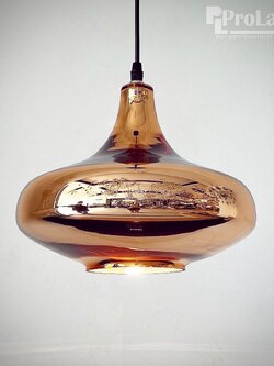 โคมไฟห้อยแก้วสี Pink Gold รุ่น 6803/1 PG (N)