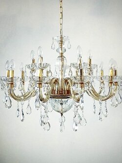 โคมไฟระย้าคริสตัล MD9302-10+5