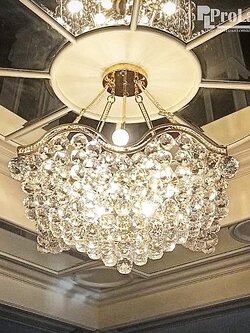 โคมไฟระย้าคริสตัล 8026(D60x60H60)