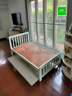 C3-102 เตียงเหล็กชั้นเดียว 3.5 ฟุต