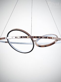 โคมไฟห้อยดีไซน์วงแหวน JD8355-1+2SA แสงวอร์มไวท์ สไตล์โมเดิร์น