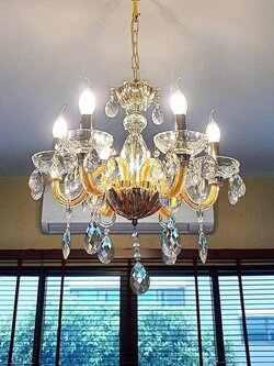 โคมไฟระย้าคริสตัล MD9208-6