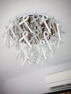 โคมไฟเพดานคริสตัล MC342-19