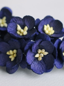 ดอกไม้กระดาษสา ดอกซากุระกระดาษ ดอกไม้กระดาษสาราคาส่ง ดอกไม้กระดาษสำหรับตกแต่งของชำร่วย งานแต่งงาน ทำช่อดอกไม้ติดอกเจ้าบ่าว ข้อมือดอกไม้เจ้าสาว ขนาด2.5 cm. 50 ดอก Paper flowers supplies: DIY wedding tools Cherry blossom (Sakura) 50 pcs. size 2.5 cm. deep b