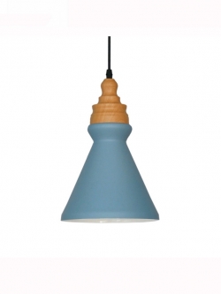 โคมไฟห้อยทรงกรวยสีฟ้า 3472/1 (A)
