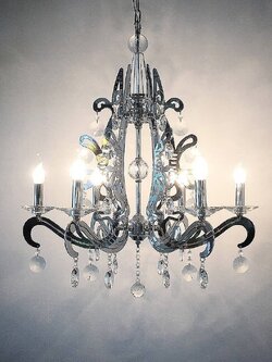 โคมไฟระย้าคริสตัล P6028-6