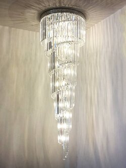 โคมไฟระย้าคริสตัล 2139 D500H1500