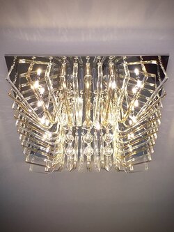 โคมไฟเพดานคริสตัล MC337-18S