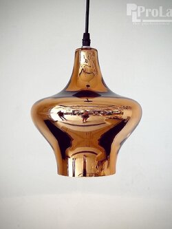 โคมไฟห้อยแก้วสี Pink Gold รุ่น 6802/1 PG (N)