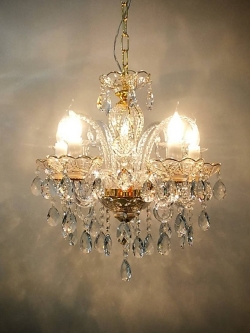 โคมไฟระย้าคริสตัล MD8103-5G