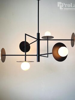 โคมไฟระย้าเรขาคณิตโมเดิร์น รุ่น C1135