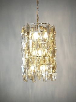 โคมไฟห้อยแก้ว 3134-400 หรูหรา สะท้อนแสงแวววาว