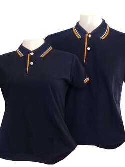 เสื้อโปโล น้ำเงินกรมท่าเข้ม ดีพเนวี่ ขายส่ง 3 ตัวขึ้นไป