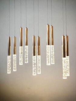 โคมไฟระย้าแท่งคริสตัล H7187-10