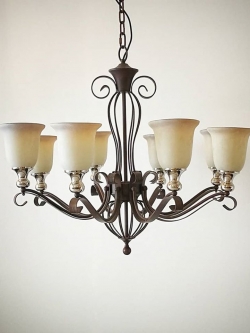 โคมไฟระย้า NS60096/8P ดีไซน์คลาสสิก หรูหราแต่งบ้าน