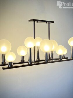 โคมไฟช่อดีไซน์โมเดิร์น รุ่น NS2731-10LP-BL หรูหรา สวยงาม