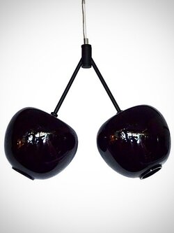 โคมไฟแขวน DPMD 4045/2L (PURPLE) ดีไซน์โมเดิร์นแปลกตา