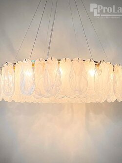 โคมไฟห้อย-โคมไฟแขวน 9026-800 สีขาวทอง โมเดิร์นหรูหรา