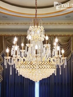 โคมไฟระย้าคริสตัล 7083 (D100H100)