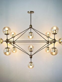 SP1011-15 โคมไฟหรูหราทรงเรขาคณิต