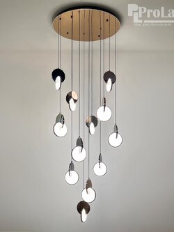 โคมไฟระย้าทรงกลมโมเดิร์น รุ่น 2850/12