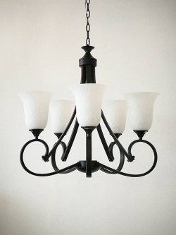 โคมไฟห้อย 8520-5 สไตล์วินเทจคลาสสิก เหมาะสำหรับบ้านและคาเฟ่แนวยุโรป