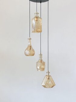 โคมไฟแขวนวินเทจ 11549/4 ดีไซน์หรู