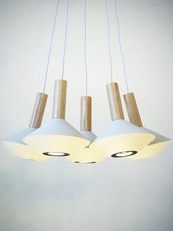 โคมไฟแขวนมินิมอล MORAN-SP5-L WH (No.2)